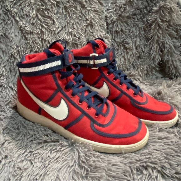 Red Nike Canvas